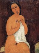 Amedeo Modigliani Seated Nude painting